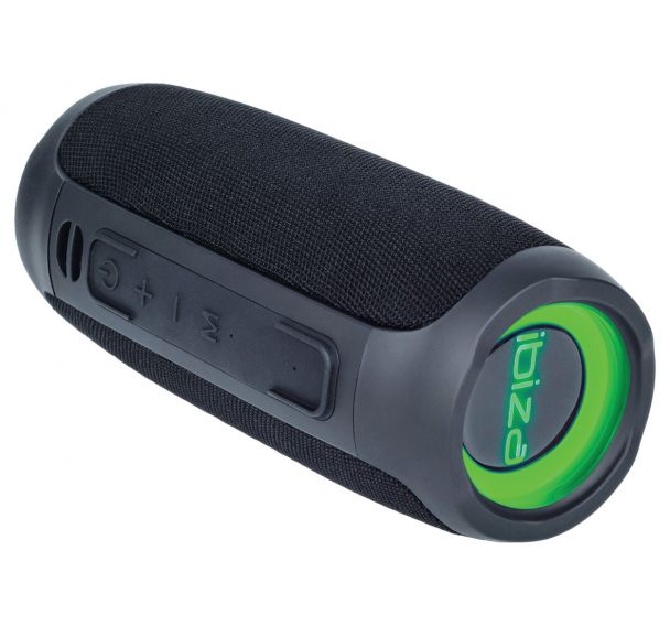 Enceinte bluetooth à led BULLET30 USB micro-sd 30W - Ibiza Sound