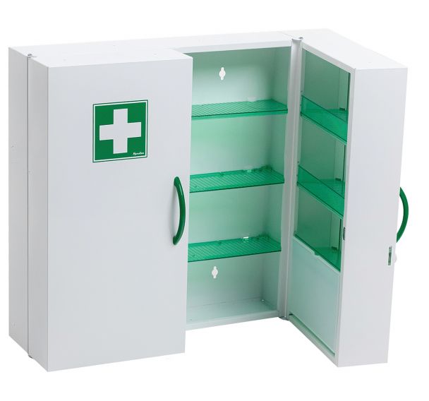 Grande armoire à pharmacie ROSSIGNOL 2 portes modèle avec kit de