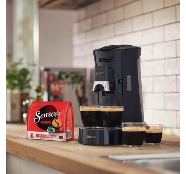 Machine à café Senseo Select Noir Philips - Machines à café