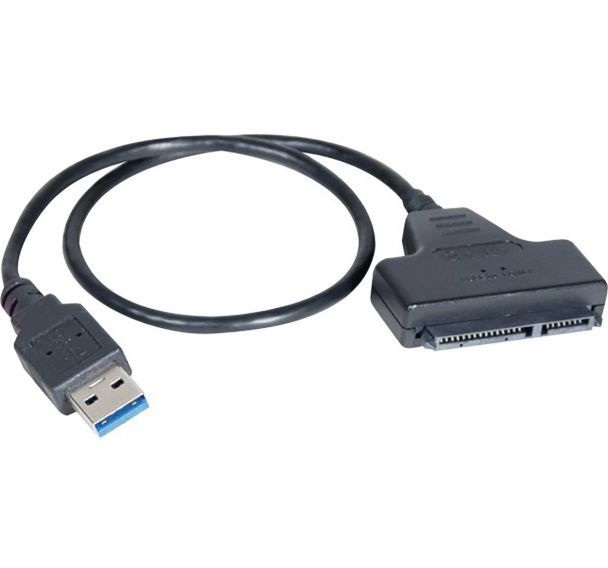 Adaptateur USB 3.0 pour disques durs SATA I/II/III avec fonction