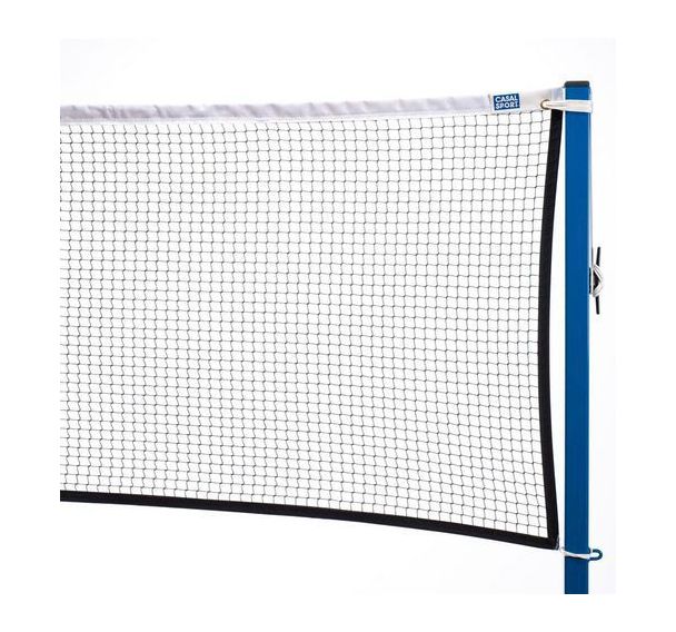 Filet de badminton portable avec support de volley-ball pour jardin de jeux