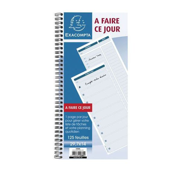 Carnet 5 feuilles OR alimentaire