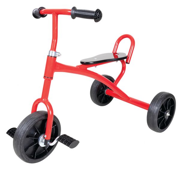 Mini Tricycle metal rouge pour les enfants à partir de 2 ans 