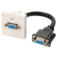 Plastron VGA 20 cm Femelle / Femelle