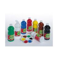 Assortiment 8 flacons 1 litre gouache lot n° 1 lefranc & bourgeois