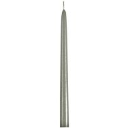 Bougie flambeau diamètre 22mm hauteur 290mm gris