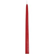 Bougie flambeau diamètre 22mm hauteur 290mm rouge