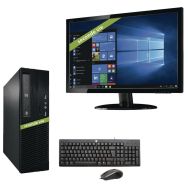 Ensemble écran 20'' + unité centrale Core i3 seconde vie, 4 Go, connectique HDMI