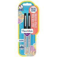 Lot de 12 stylos à bille Inkjoy capuchonnés assortis