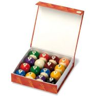 Lot de 16 billes de billard Ø 57 mm pour jeu américain 57 mm