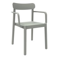 Lot de 4 fauteuils ELBA polypropylène - GARBAR