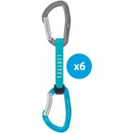 Lot de 6 Dégaines - Petzl - Djinn axess - 11 cm