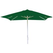 Parasol 3 x 3 m mât alu toile polyester - GARBAR