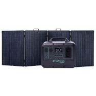 Station IZYWATT 2400 + Panneau solaire pliant cadré 315W