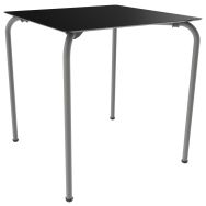 Table CORE 70 x 70 cm stratifié compact/acier - GARBAR