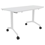 Table Eureka abattante angle droit intégré 150x70 cm Buronomic