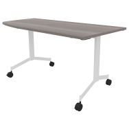 Table Eureka abattante angle gauche intégré 170x80 cm Buronomic