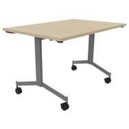 Table droite abattante Eureka  profondeur 80 cm - Buronomic