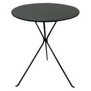 Table pliante d'occasion Ø 60 cm grise